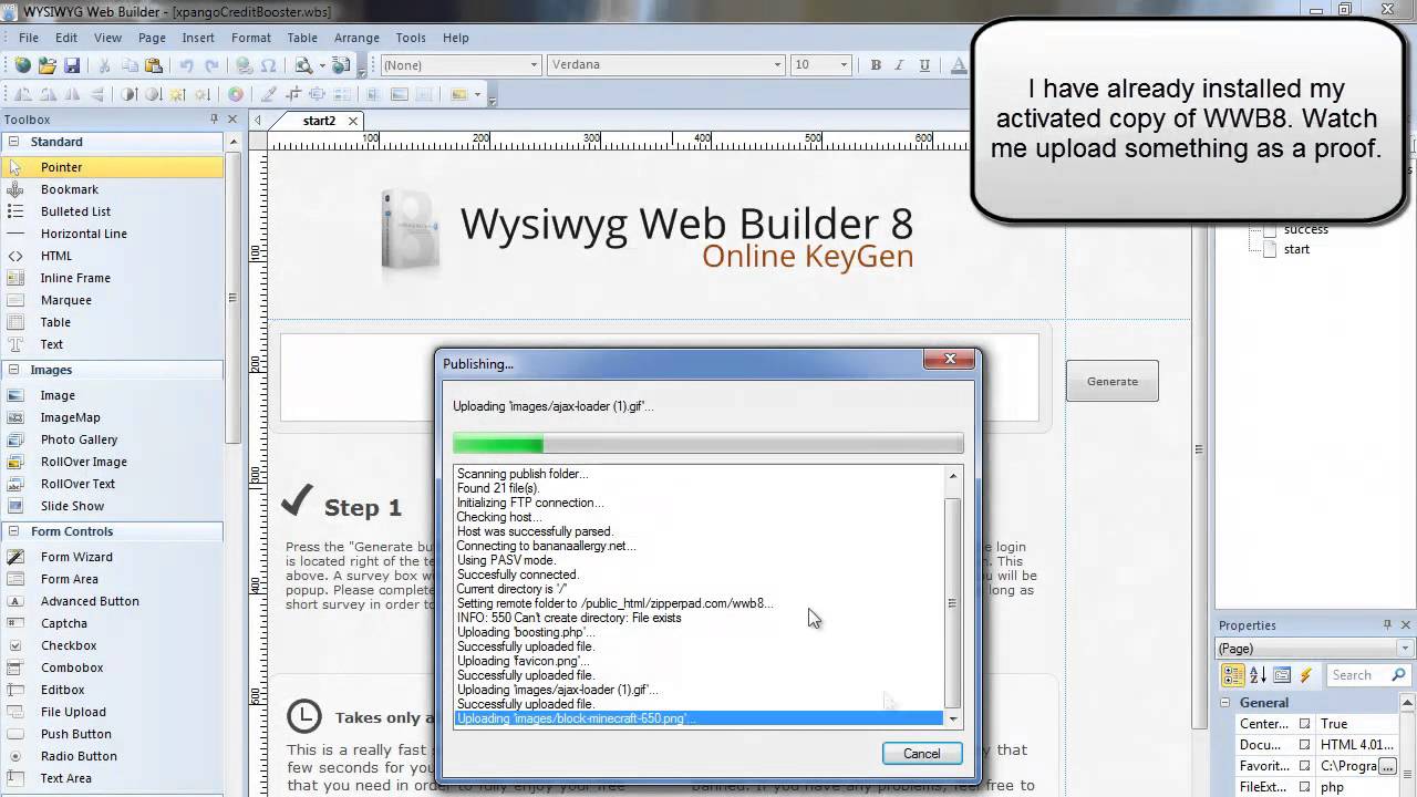 wysiwyg web builder software